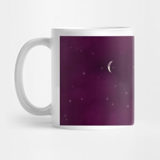 Sparkly, fuschia sky Mug